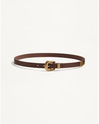 Valentino Garavani - Vlogo Signature Calfskin Belt 20 Mm - Lyst