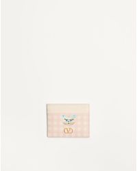 Valentino Garavani - Vlogo Signature Le Chat De La Maison Cardholder - Lyst
