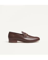 Valentino Garavani - Vlogo Signature Kidskin Loafer 39 - Lyst