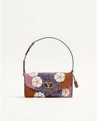 Valentino Garavani - Devain Small Embroidered Shoulder Bag - Lyst