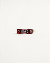 Valentino Garavani - Vlogo Signature Hair Clip - Lyst