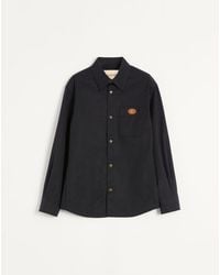 Valentino - Nylon Shirt Jacket With Patch Vlogo - Lyst