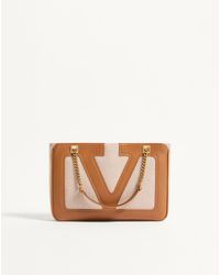 Valentino Garavani - Viva Superstar Small Canvas Shopping Bag - Lyst