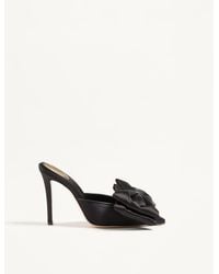 Valentino Garavani - Yolande Satin Mule 105Mm 35 - Lyst