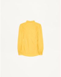 Valentino - Vlogo Striped Jacquard Top - Lyst