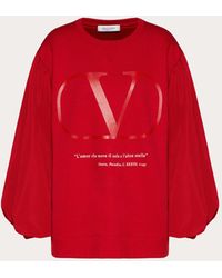 Valentino Love Lab Sweatshirt - Red