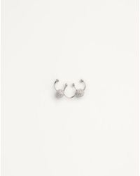 Valentino Garavani - Poetique Des Gouttes Metal And Swarovski Crystal Nose Ring - Lyst