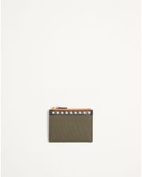 Valentino Garavani - Stud-Up Coin And Cardholder - Lyst