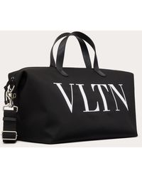 Valentino Garavani Vltn Nylon Travel Bag - Black