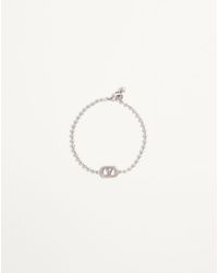 Valentino Garavani - Ovalette Metal Bracelet - Lyst