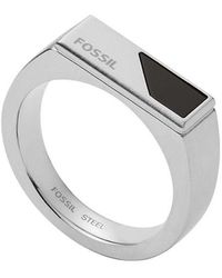bague homme bijoux Fossil Dress JF03727040512 bagues Fossil