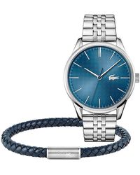 Lacoste Horloge - 2010901 in het Wit voor heren - Lyst