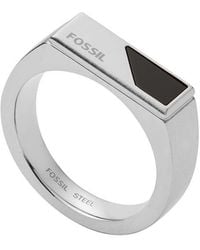 Fossil - Herenring - Lyst