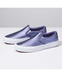 vans muted metallic slip on