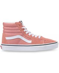 vans high tops womens pink