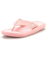 lacoste womens flip flop sandals