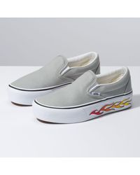 Vans Suede Flame Style 36 Sf In Black Lyst