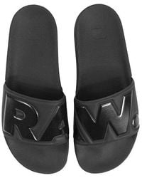 g star raw slides mens