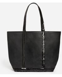 Vanessa Bruno - Cabas M Zippé en Cuir Lisse - Lyst