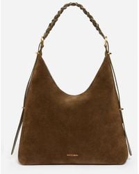 Vanessa Bruno - Sac Hobo Jess En Cuir Velours - Lyst
