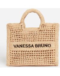 Vanessa Bruno - Petit Panier En Raphia - Lyst