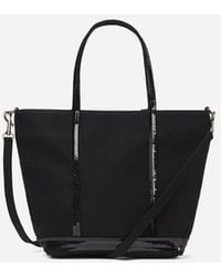 Vanessa Bruno - Cabas Zippé En Toile - Lyst