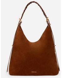 Vanessa Bruno - Sac Hobo Jess En Cuir Velours - Lyst