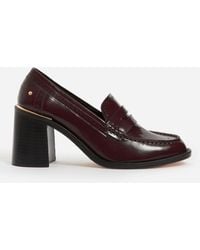 Vanessa Bruno - Mocassin À Talon En Cuir Lisse - Lyst