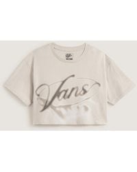 Vans - T-Shirt Court Afterburn, Femme, Taille - Lyst