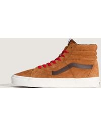 Vans - Sk8-Hi Pig Suede Shoes - Lyst