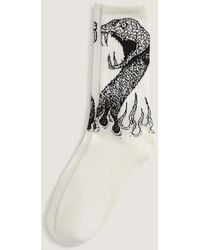 Vans - Skate Mike G Snake Flame Crew Socken (1 Paar) Herren, Größe: M (38.5-42​ - Lyst