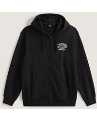 Vans - World Tour Loose Zip Pullover Hoodie - Lyst