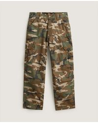 Vans - Para Baggy Aop Cargo Pant Aluminum Camo - Lyst