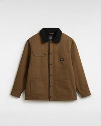 Vans - Giacca Chore In Drill E Sherpa - Lyst
