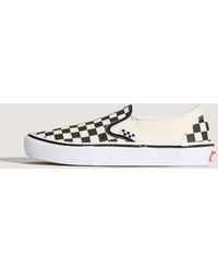 Vans - Skate Checkerboard Slip-On Shoes (Checkerboard) - Lyst