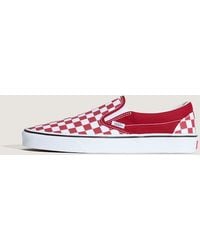 Vans - Slip-On Checkerboard Schuhe, Herren, Größe - Lyst