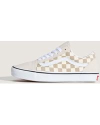 Vans - Old Skool Checkerboard Shoes - Lyst
