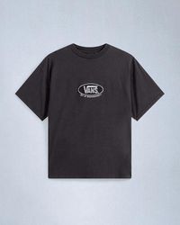 Vans - Act Of Disagreement Oval Logo T-Shirt, Herren, Größe - Lyst