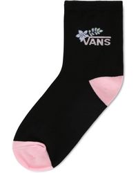 Vans Peek-a-check Crew Socken 36 in Pink Damen Bekleidung Strumpfware Socken 