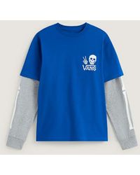 Vans - Kids Arm Bones Twofer Shirt (8-14 Years) - Lyst