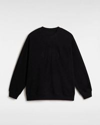 Vans - Sudadera Polar De Vellón, Cuello Redondo Y Corte Holgado Carlo, Hombre, Talla - Lyst
