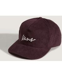 Vans - Classic Script Snapback Hat - Lyst