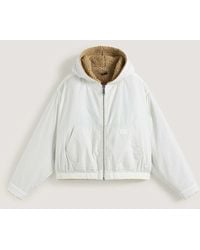 Vans - Foundry Hooded Cropped Reversible Jacket - Lyst