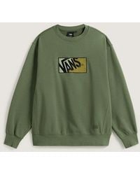 Vans - Maglione Girocollo Bicolore, Uomo, Taglia - Lyst