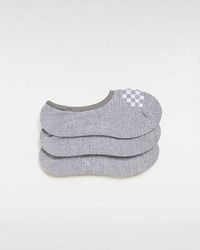 Vans - Classic Heathered Canoodle Socks (3 Pairs) (Gryheather/Wht) - Lyst