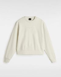 Vans - Essential Relaxed Fit Sweatshirt, Vrouw, Grootte - Lyst