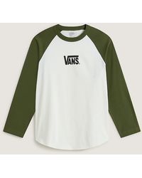 Vans - Core Raglan Long Sleeve T-Shirt - Lyst