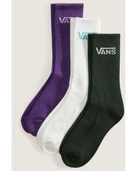 Vans - Classic Crew Socks (3 Pairs) Size: L (8.5-12​ - Lyst