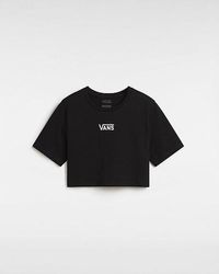 Vans - Flying V Crew Crop T-shirt - Lyst