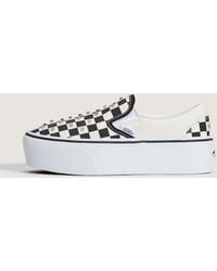 Vans - Youth Classic Slip-On Platform Shoes (8-14 Years) - Lyst
